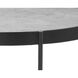 Willem 22.25 X 20 inch White Marble End Table